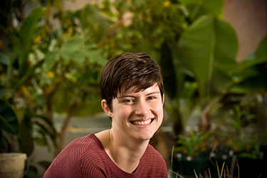 photo of a biology student