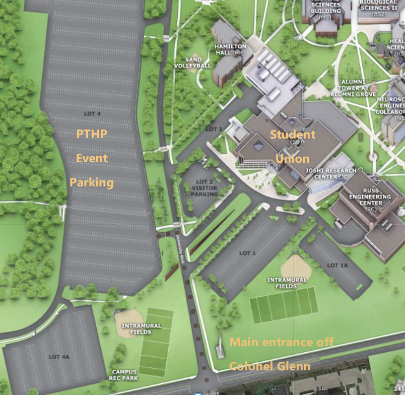 Cleveland State Campus Map Wright State University Map Printable Map Collection