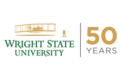 Wright State University 50 Years Logo