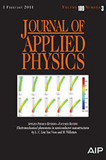 photo of the journal of applied physics cover