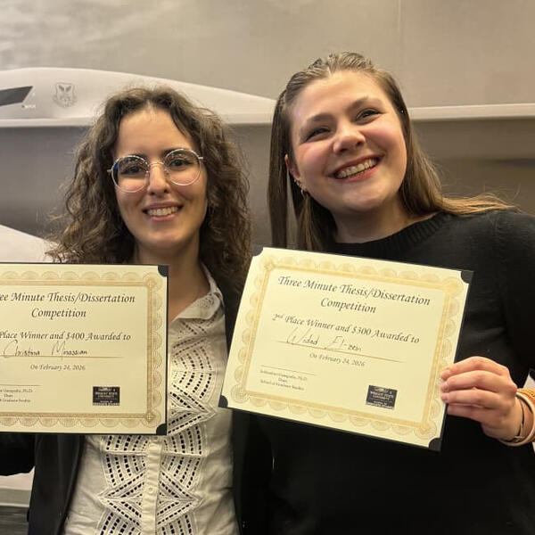 Wright State biology student wins Three-Minute Thesis Competition with Parkinson’s research presentation