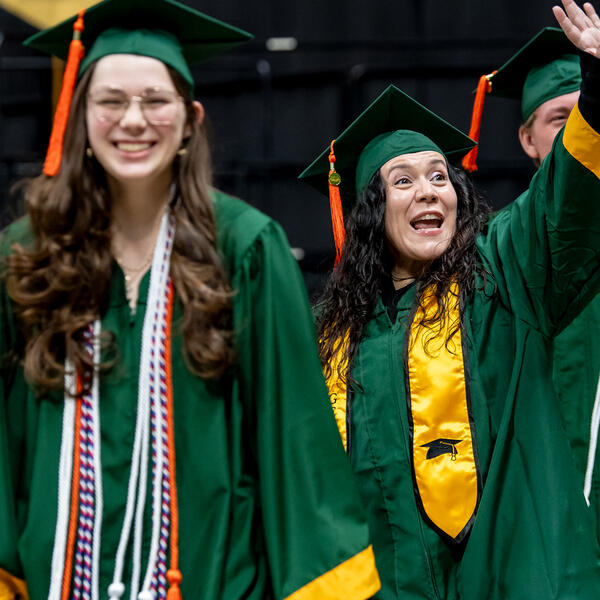 Wright State celebrates more than 1,000 graduates at fall 2025 commencement