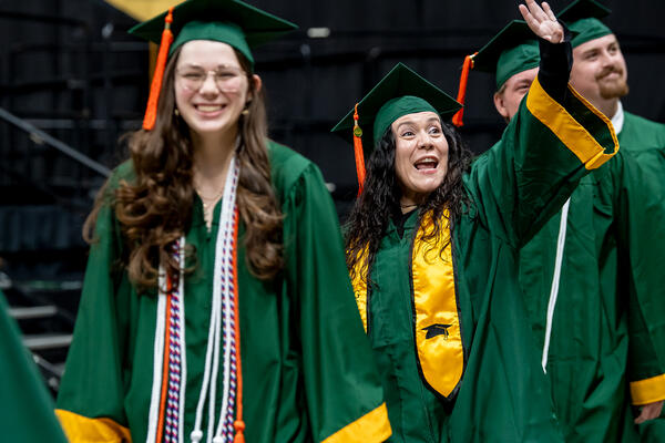 Wright State celebrates more than 1,000 graduates at fall 2025 commencement